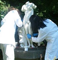 Marble Sculpture - treatment