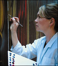 Sarah Spafford Ricci, Conservator of Fine Art